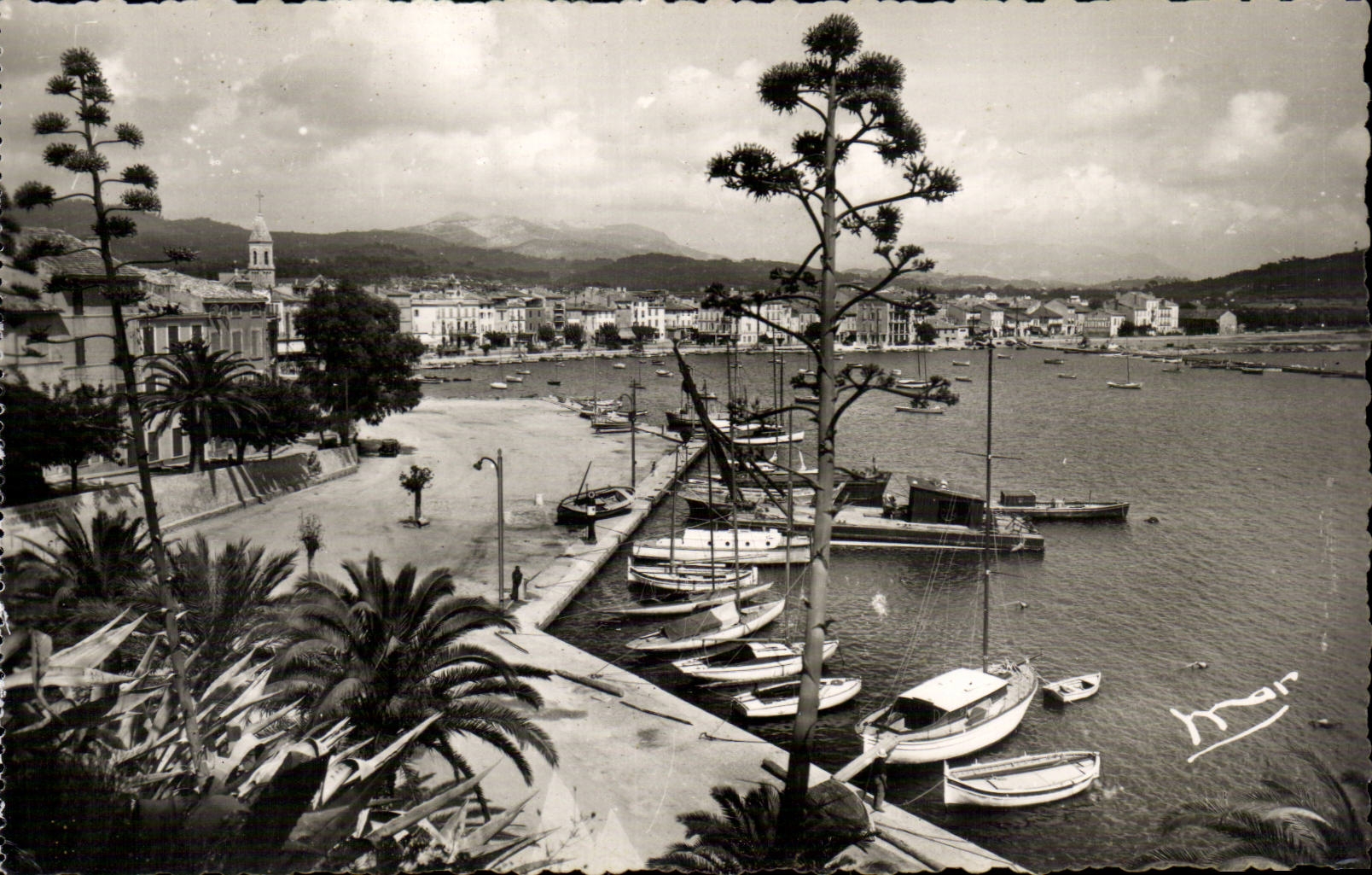 CPA Sanary sur Mer Vue d'ensemble