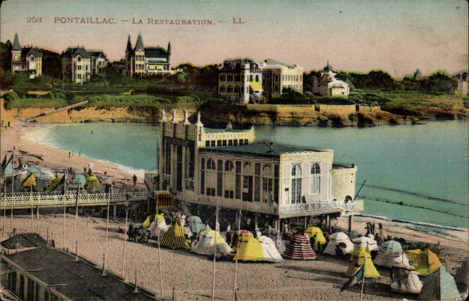 CPA Pontaillac La Restauration