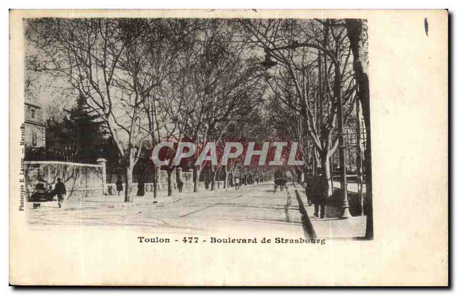CPA Toulon Boulevard de Strasbourg