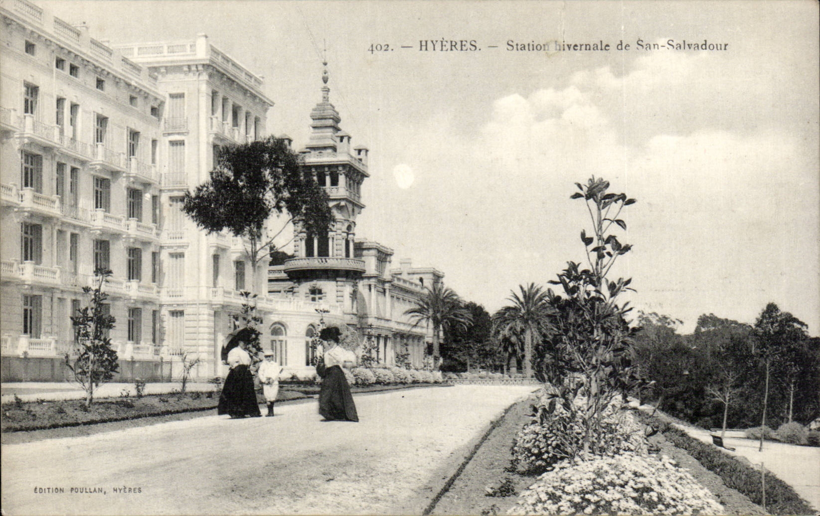 Hyères — Station hivernale de San-Salvadour — Édition Poullan, Hyères