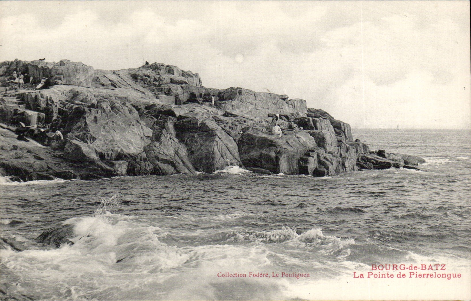 CPA Bourg de Batz La pointe de Pierrelongue