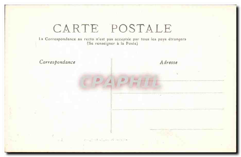 CPA Bourg de Batz La pointe de Pierrelongue — Back