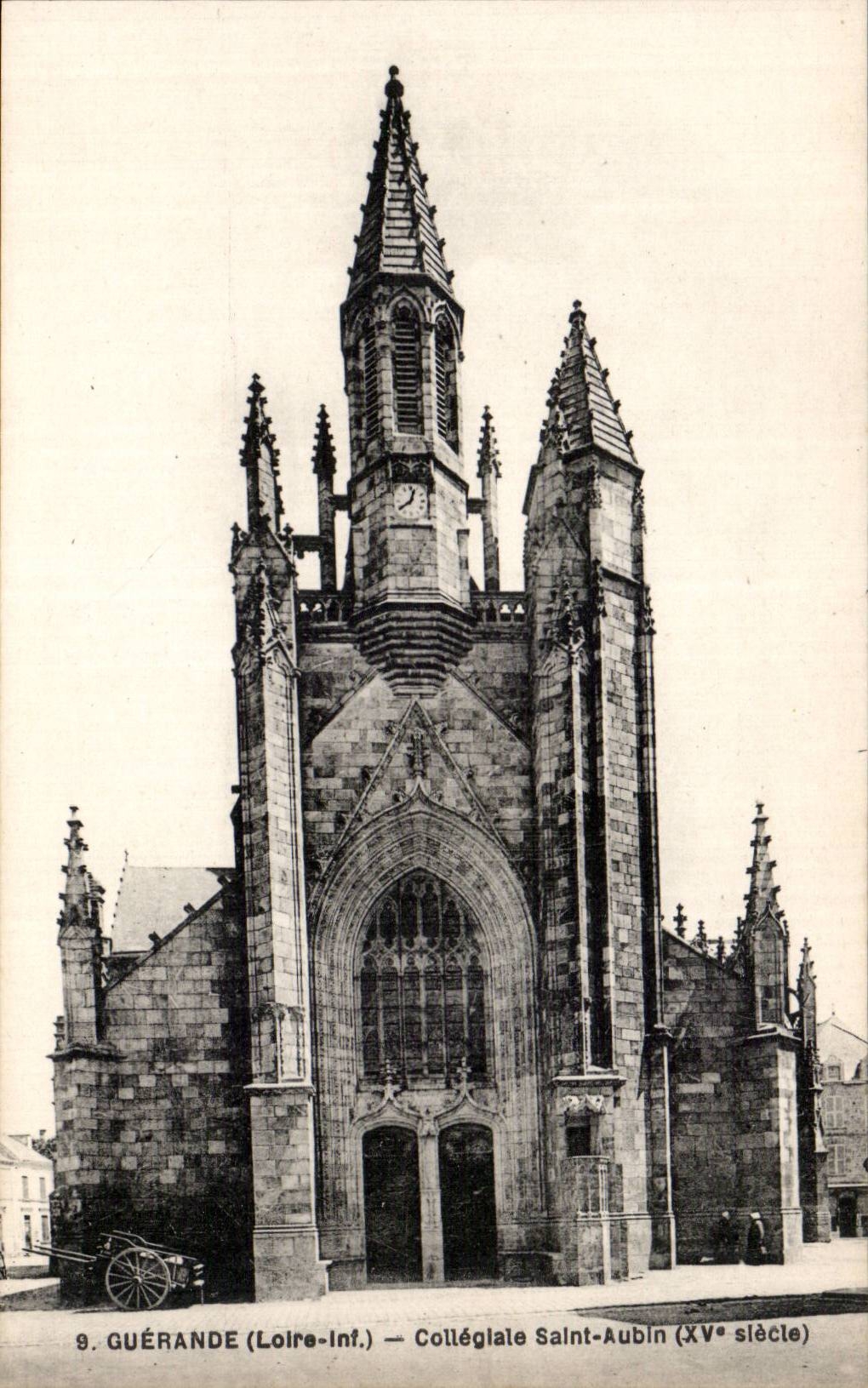 CPA Guerande Collegiale Saint Aubin