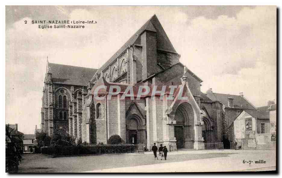 CPA Saint Nazaire Eglise Saint Nazaire