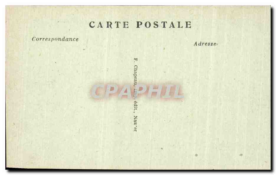 CPA Saint Nazaire Eglise Saint Nazaire — Rückseite