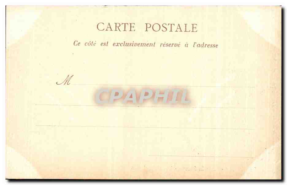 CPA Nantes Le chateau Cour interieure Le grand logis — Verso