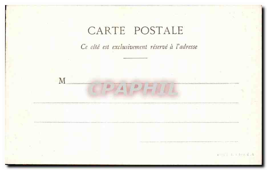 CPA Chateaubriant Chateau Renaissance Les arcades — Rückseite