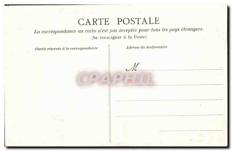 CPA Prefailles Falaise pres la grotte de Biochon — Rückseite