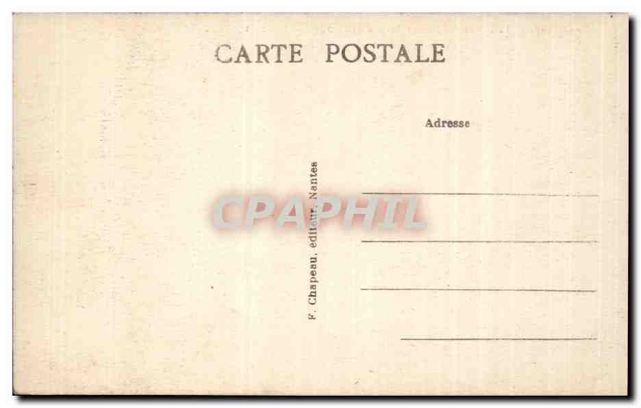 CPA Batz Le fond de la plage Saint Michel — Rückseite
