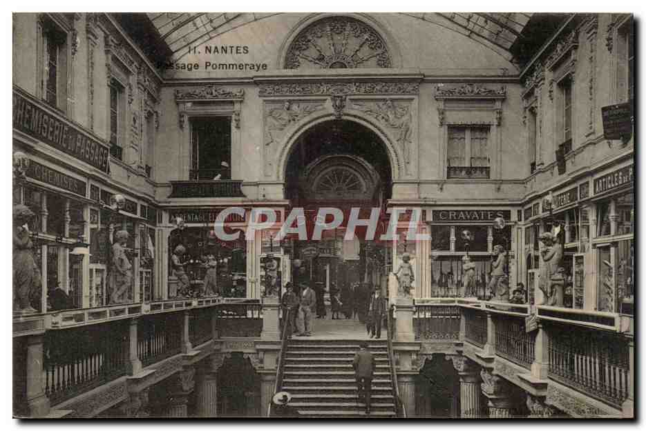 Passage Pommeraye — Nantes — H. NANTES
