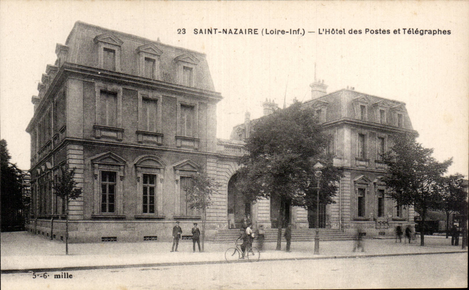 CPA Saint Nazaire L'hotel des Postes et Telegraphes