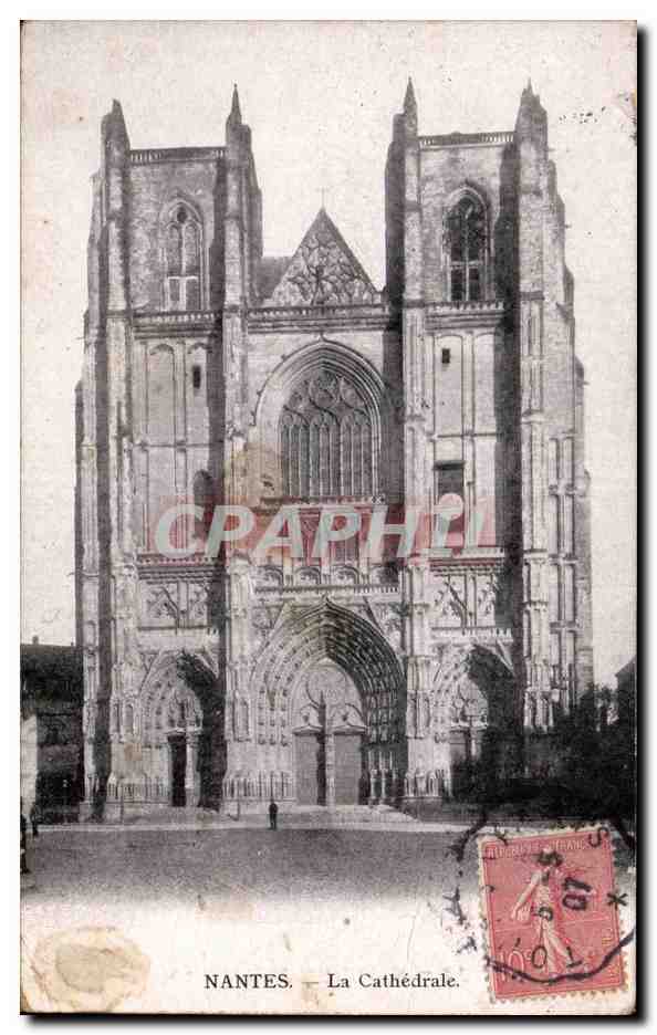 CPA Nantes La cathedrale