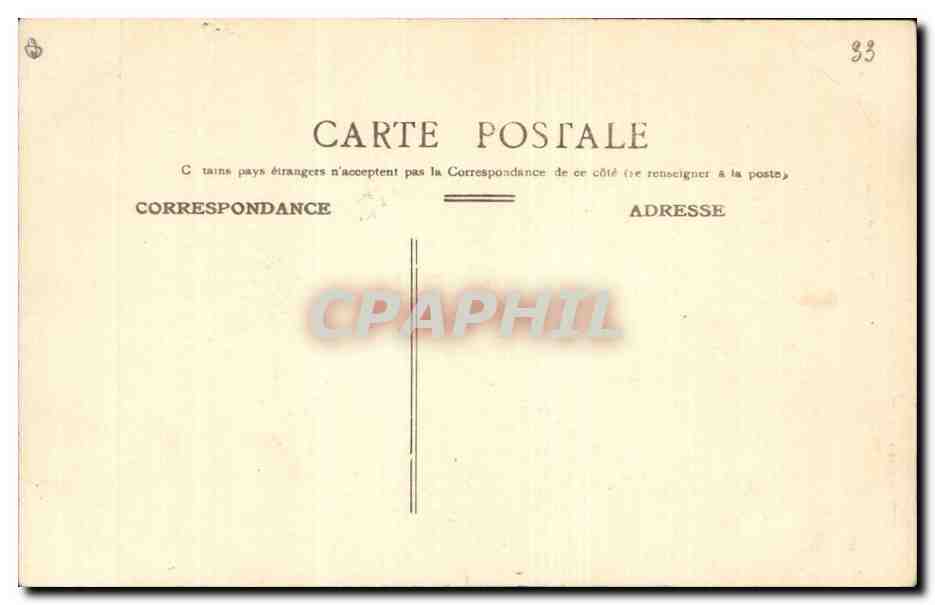 CPA Nantes La cathedrale — Verso