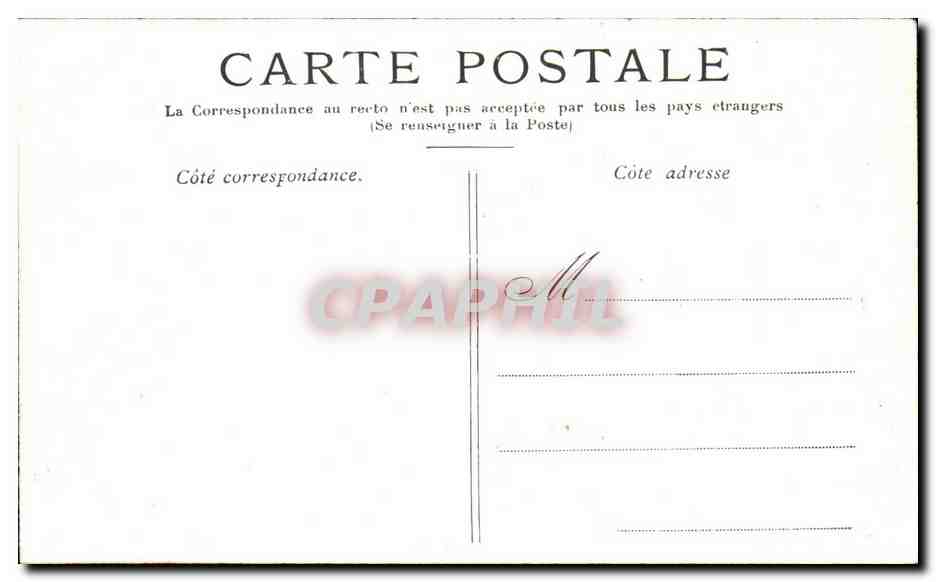 CPA La Baule — Rückseite