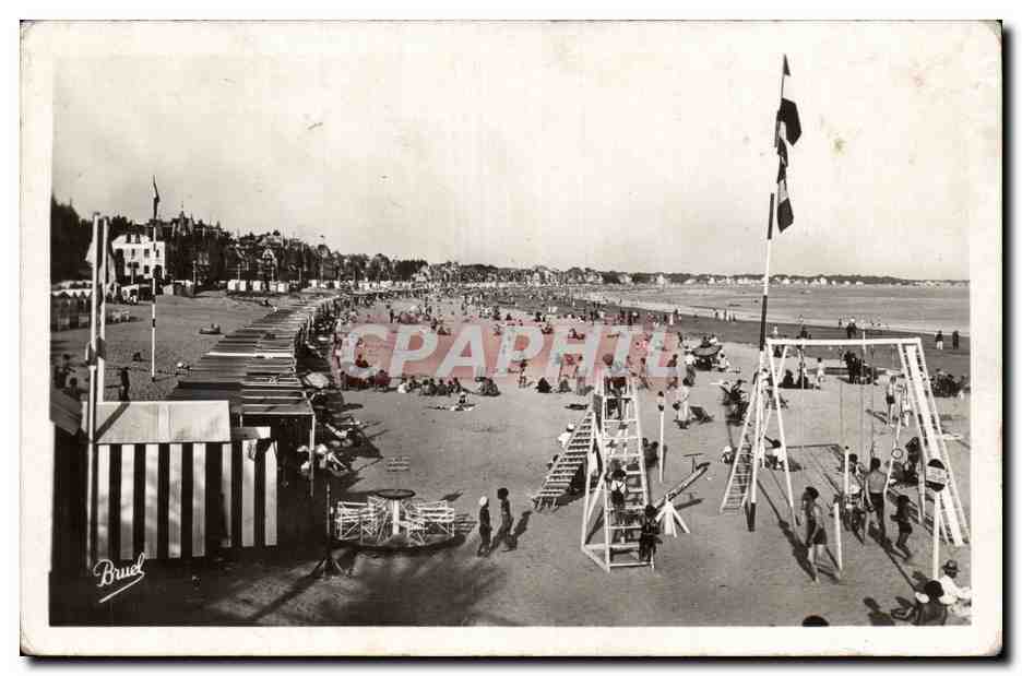 CPA La Baule sur mer La plage
