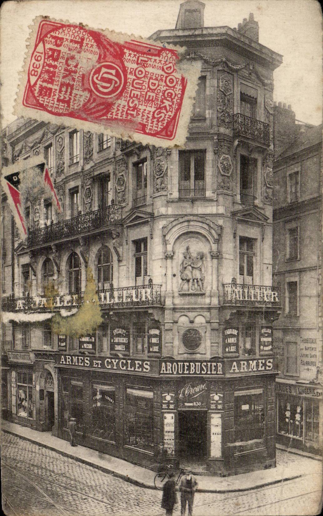 Armes et Cycles Arquebustier — Nantes — Éditeur : A. Japhil