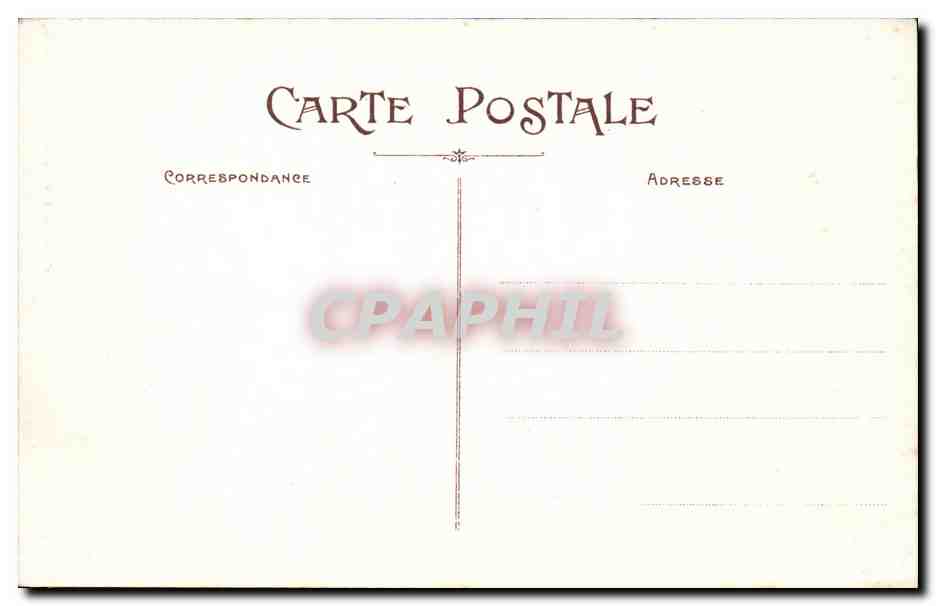 CPA Batz Ruines de ND du Murier Portail lateral Nord — Back