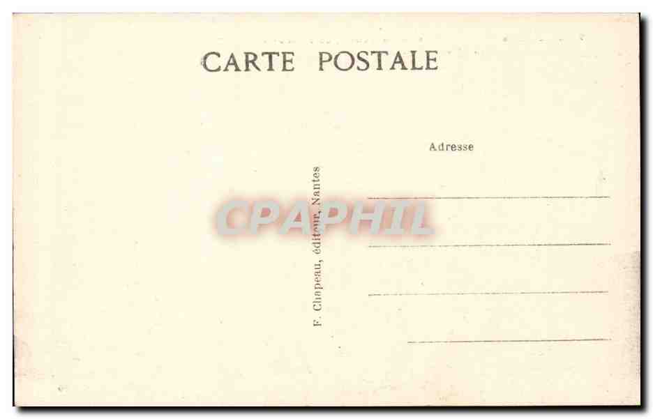 CPA Batz Eglsie Saint Guenole Cote Nord  — Back