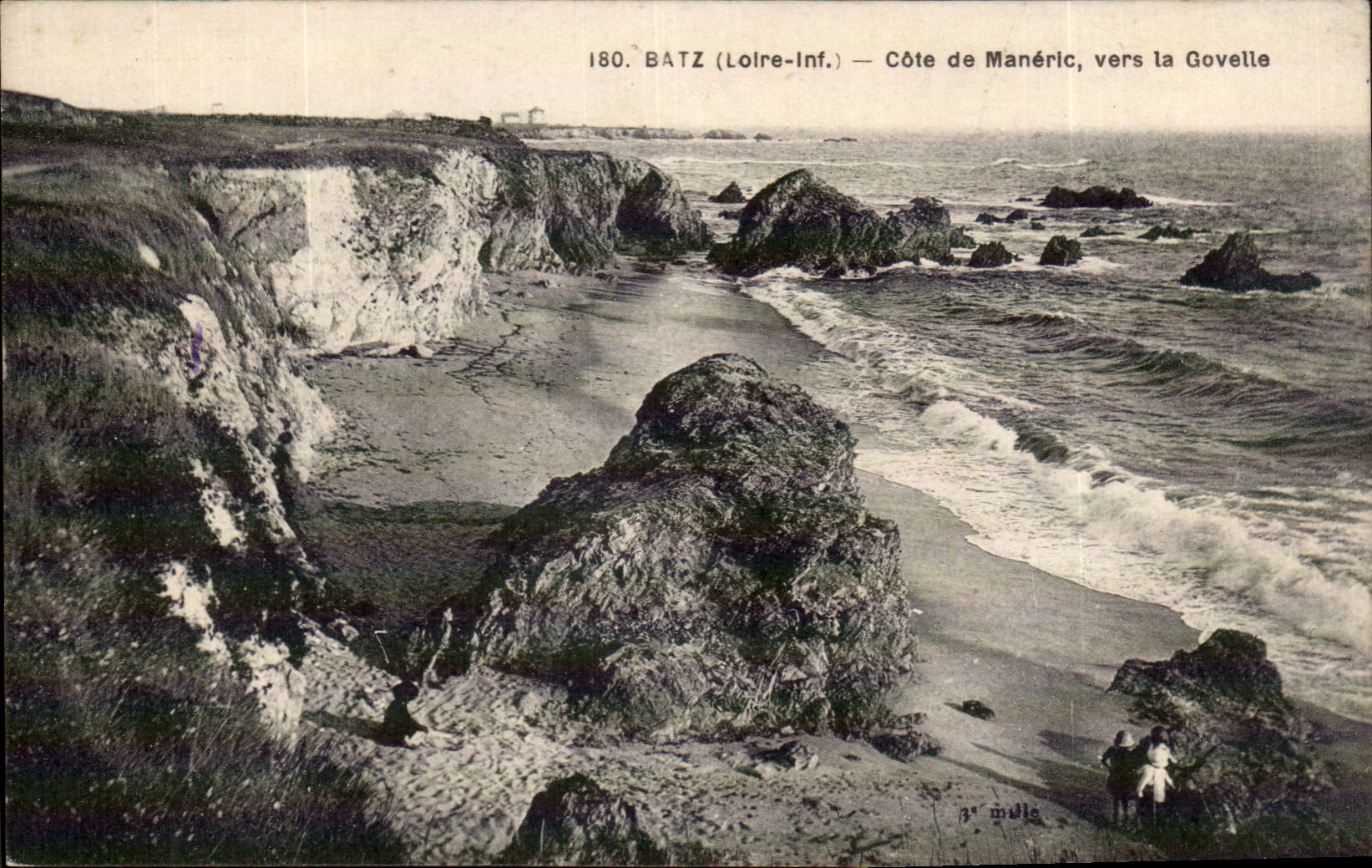 CPA Batz Cote de Maneric vers la Govelle