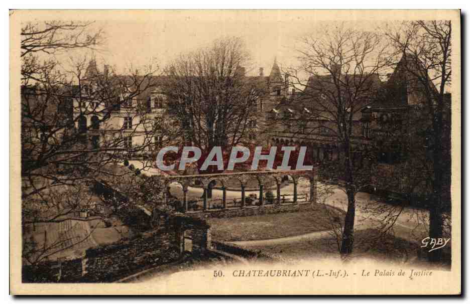 Chateaubriant CPA Le palais de justice