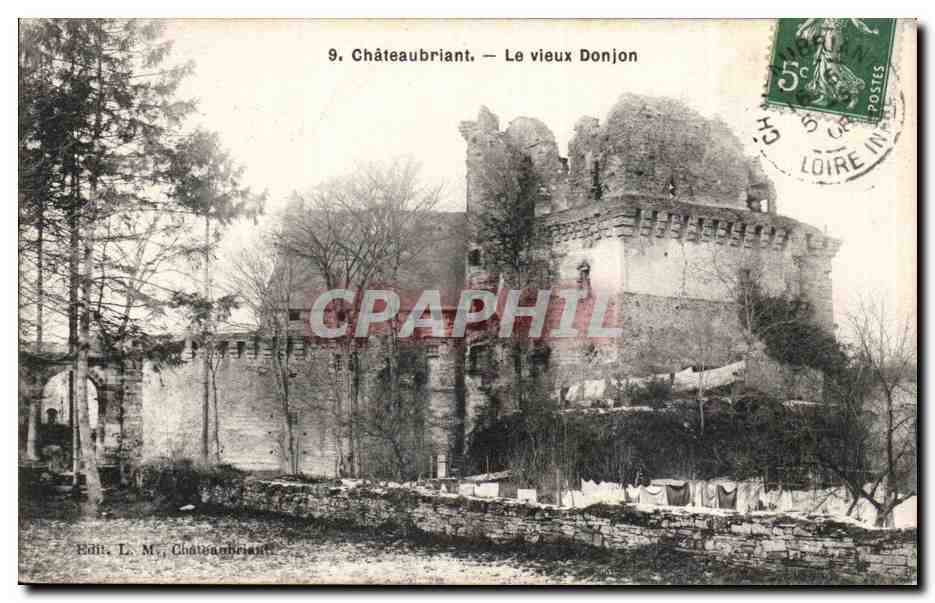 Chateaubriant CPA Le vieux donjon