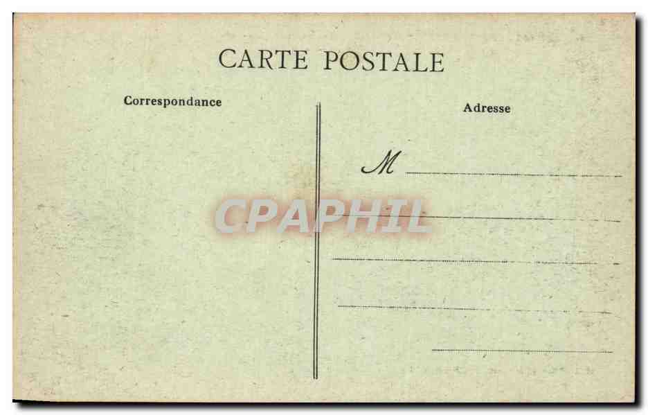 Chateaubriant CPA Donjon du chateau fort  — Rückseite