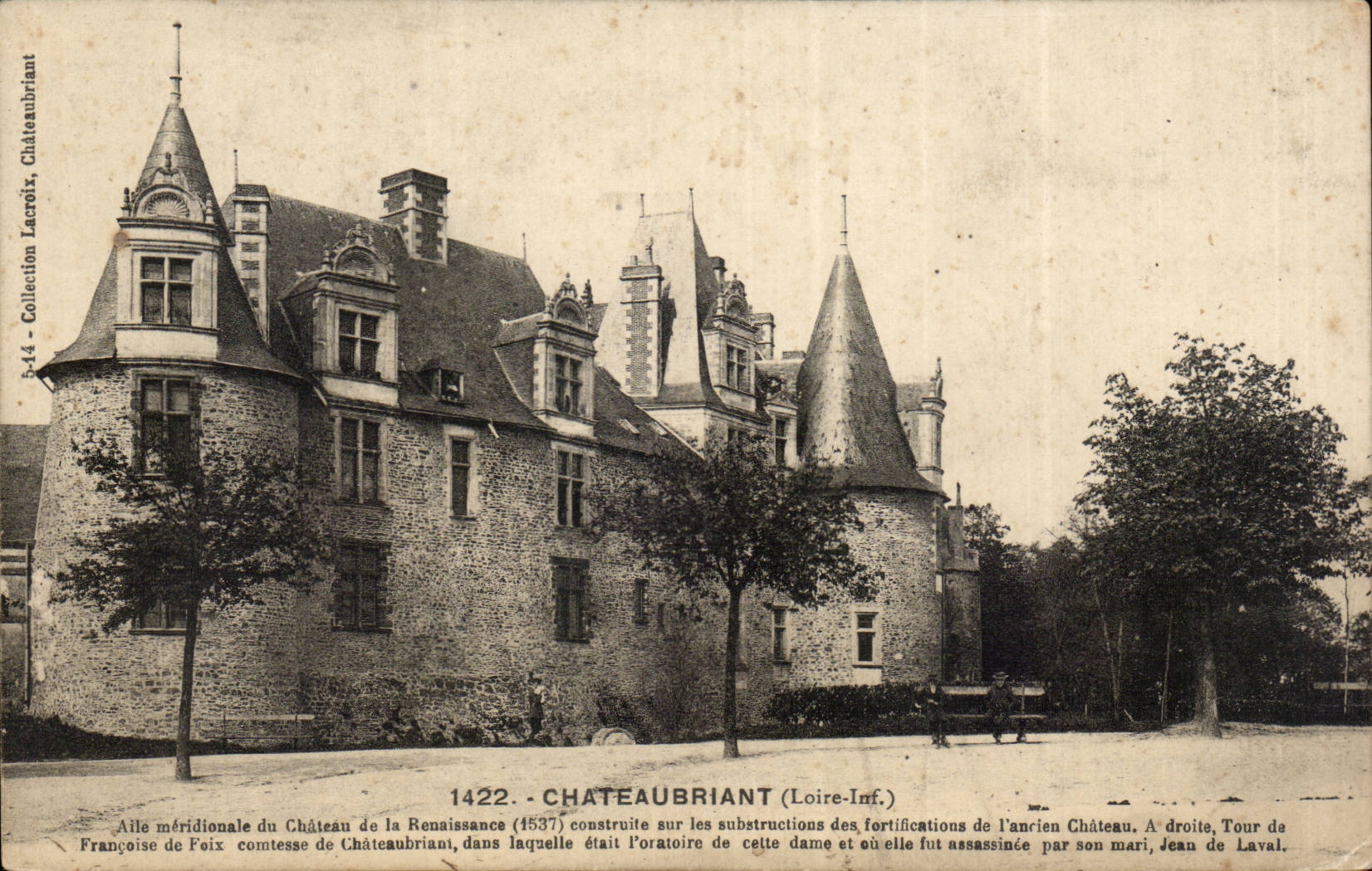 Chateaubriant CPA Chateau de la Renaissance