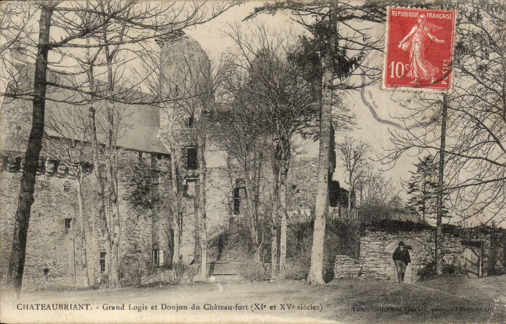 Chateaubriant CPA Grand logis et donjon du chateau fort