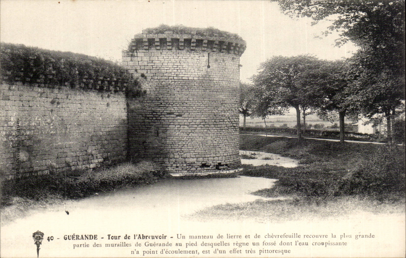 CPA Guerande Tour de l'abreuvoir