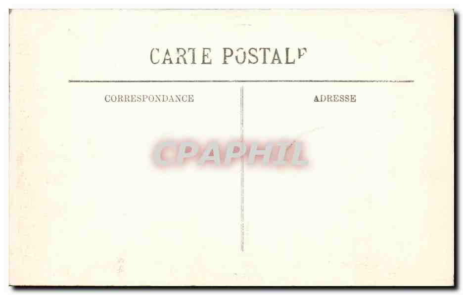 CPA Guerande La porte Bizienne — Rückseite