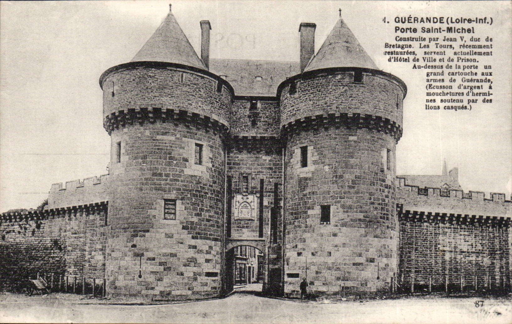 CPA Guerande Porte Saint Michel