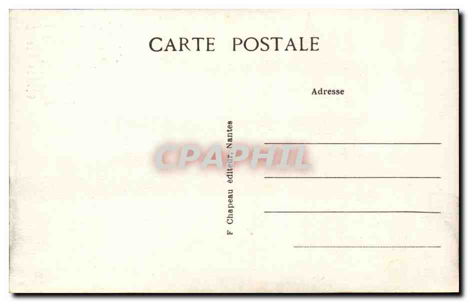 CPA Guerande Porte Saint Michel — Rückseite