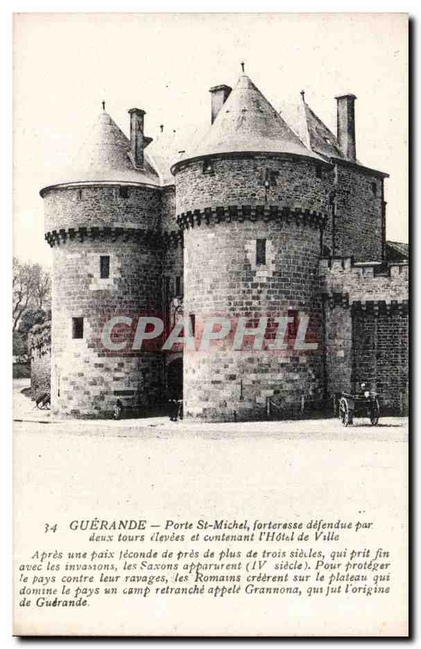 CPA Guerande Porte Saint Michel