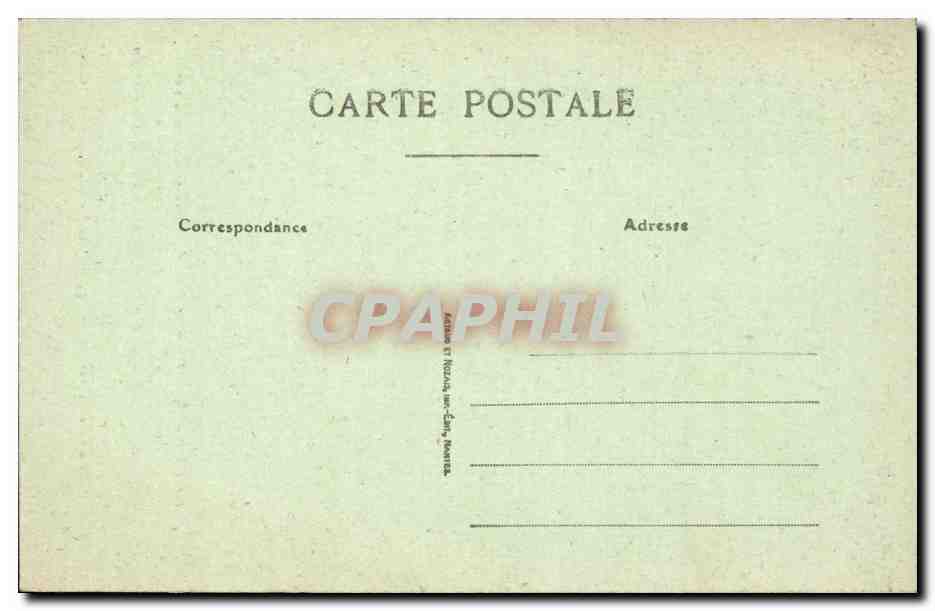 CPA Guerande Porte Saint Michel — Rückseite