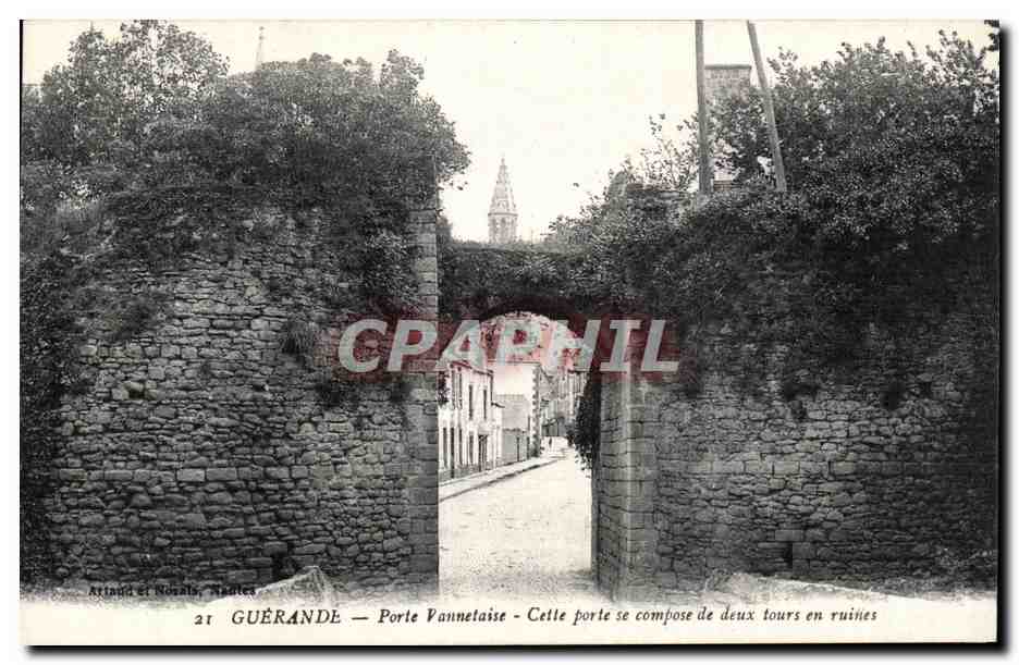 CPA Guerande Porte Vannetaise 