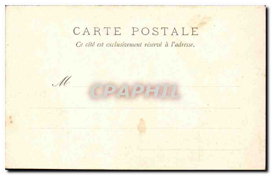 CPA Guerande Porte Bizenne  — Back