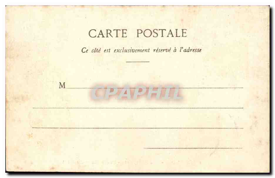 CPA Guerande Les remparts Promenade du Midi — Rückseite