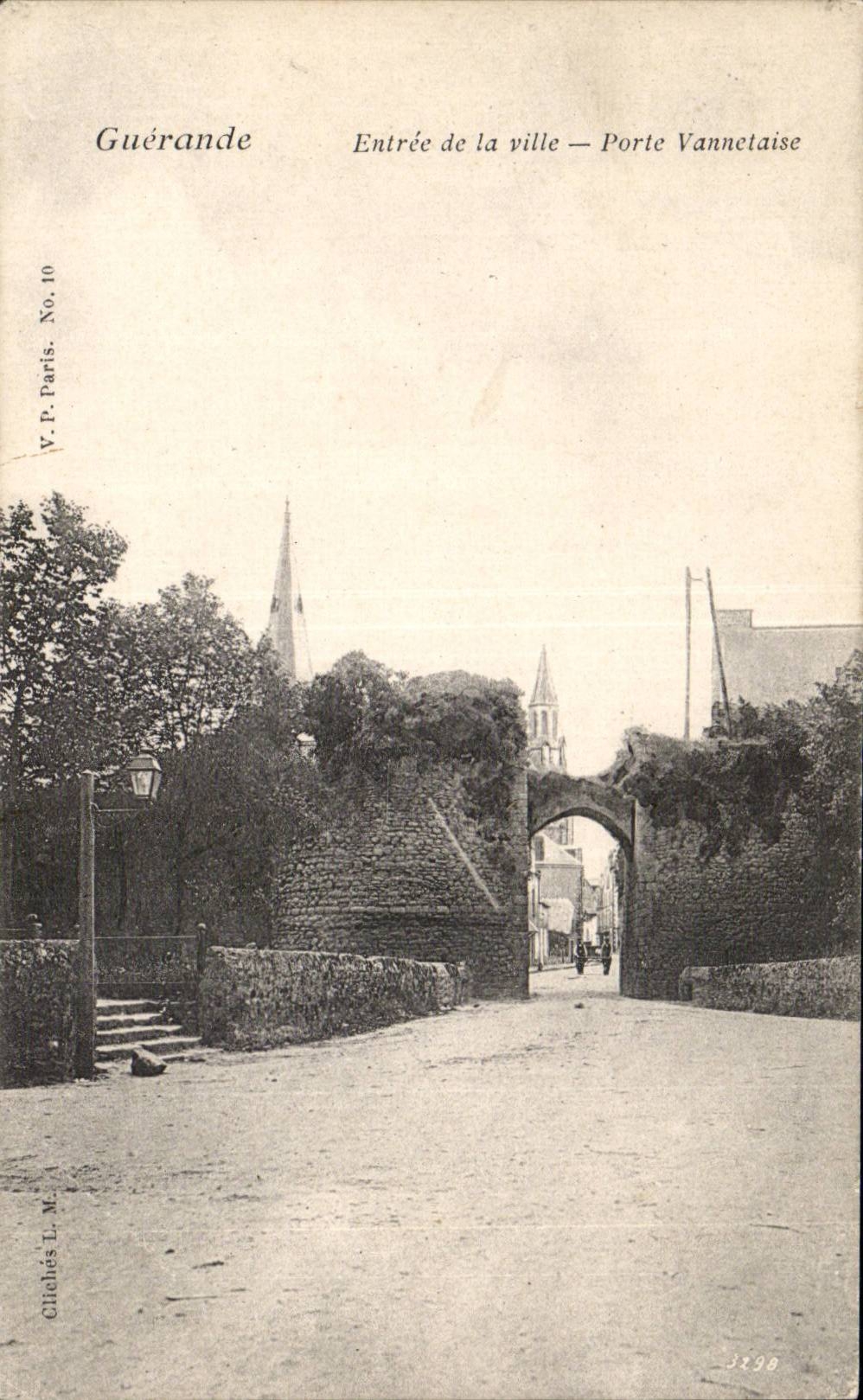 CPA Guerande Entree de la ville Porte Vannetaise