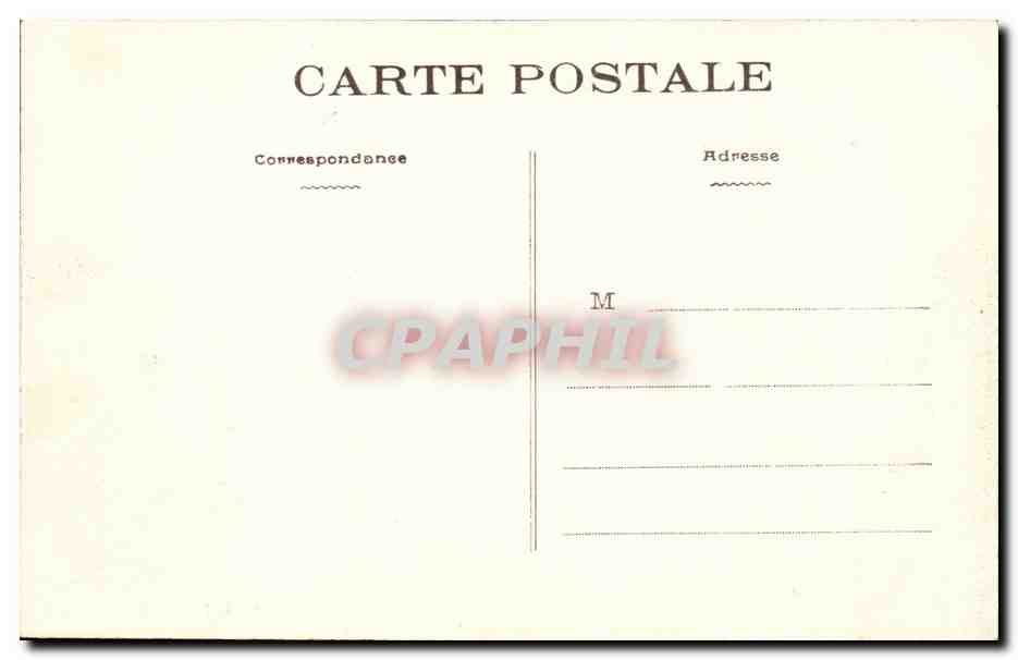 CPA Guerande La porte Vannetaise — Back