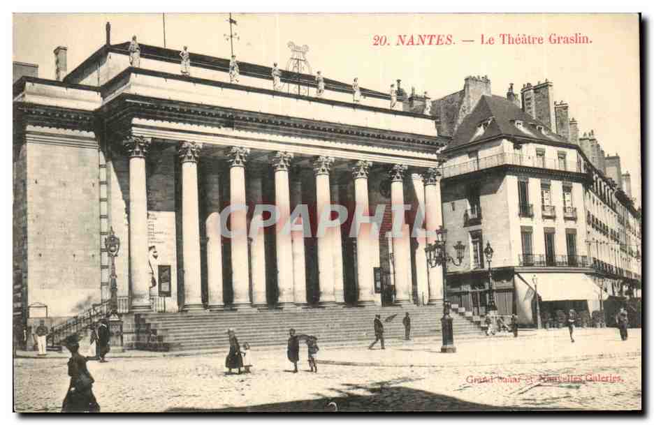 CPA Nantes Le theatre Graslin