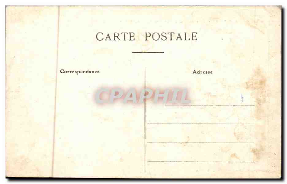 CPA Saint Nazaire Un coin du port au vieux bassin Bateau Boat Ship SErlohn — Rückseite