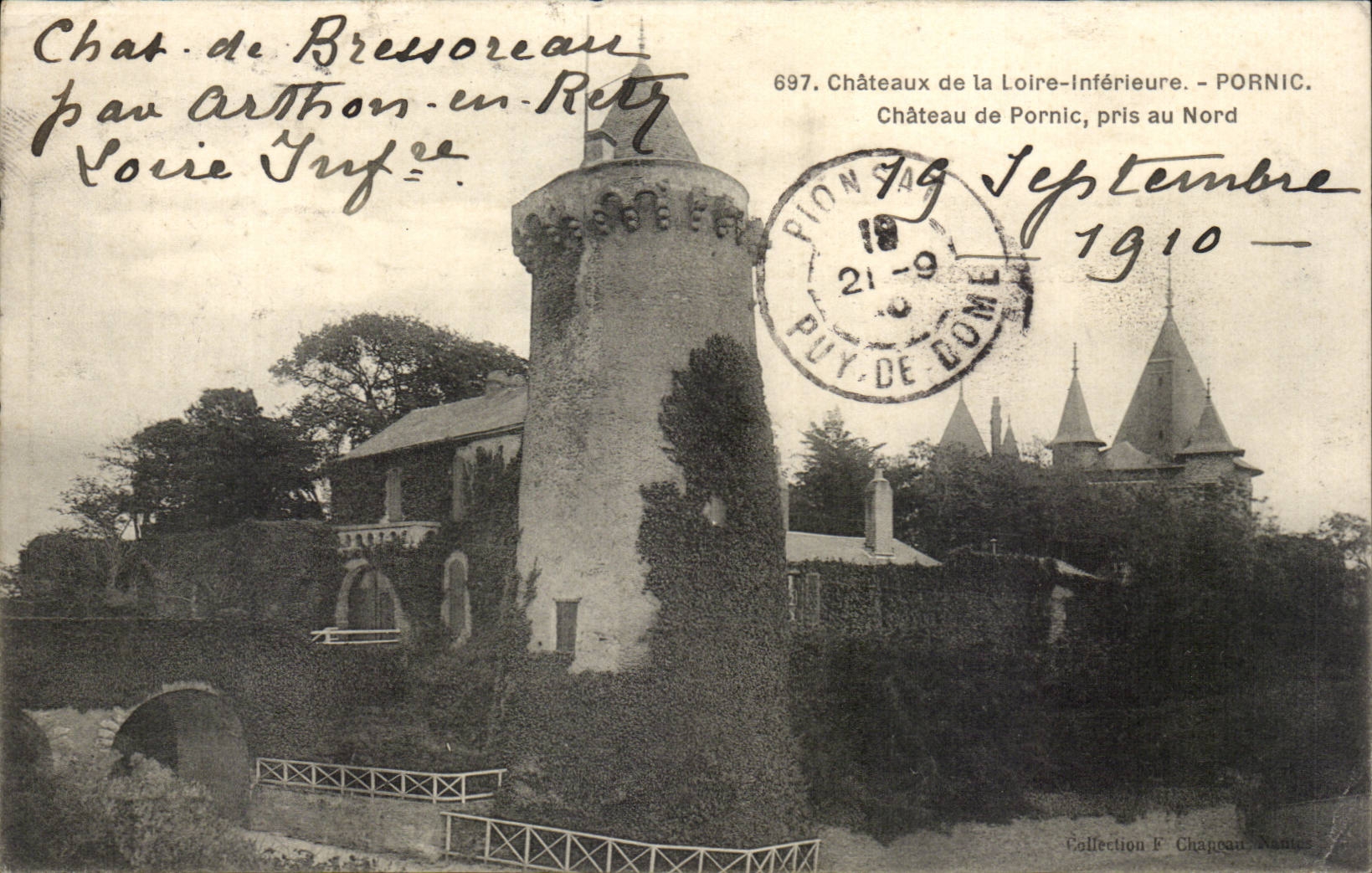 CPA Pornic Chateau pris du Nord