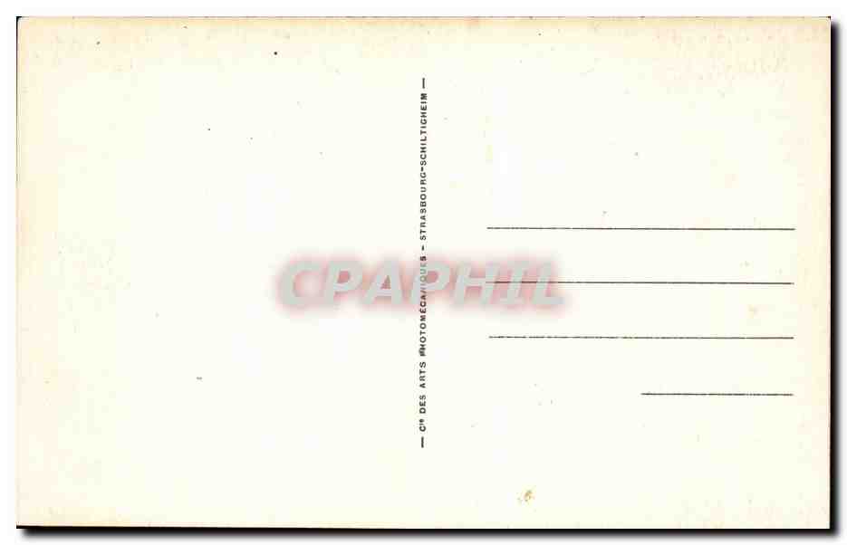 CPA Guerande La porte de Saille — Rückseite