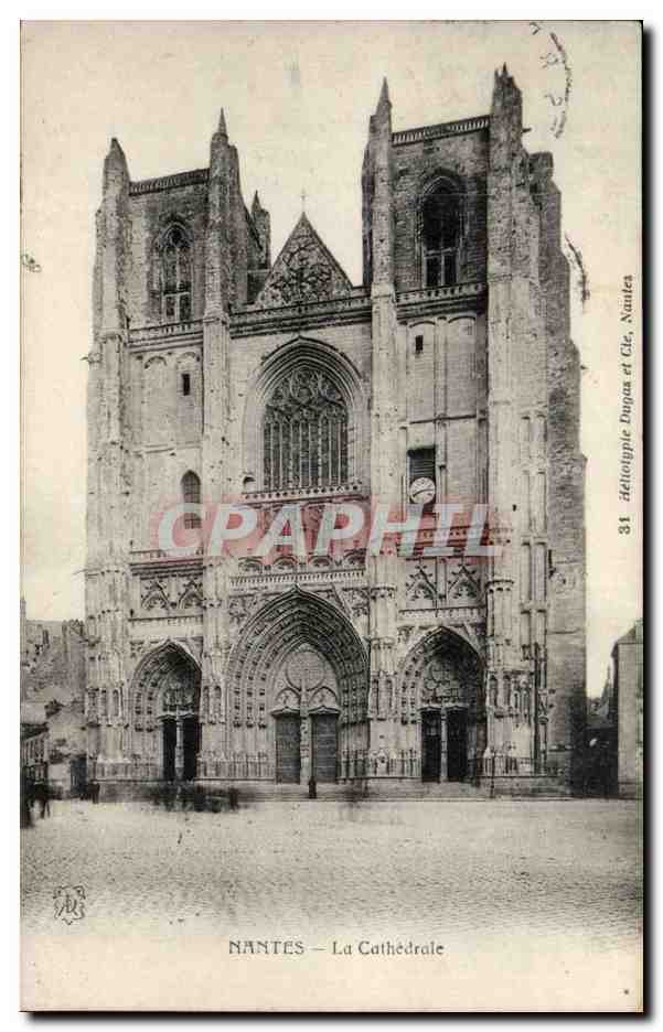CPA Nantes La cathedrale
