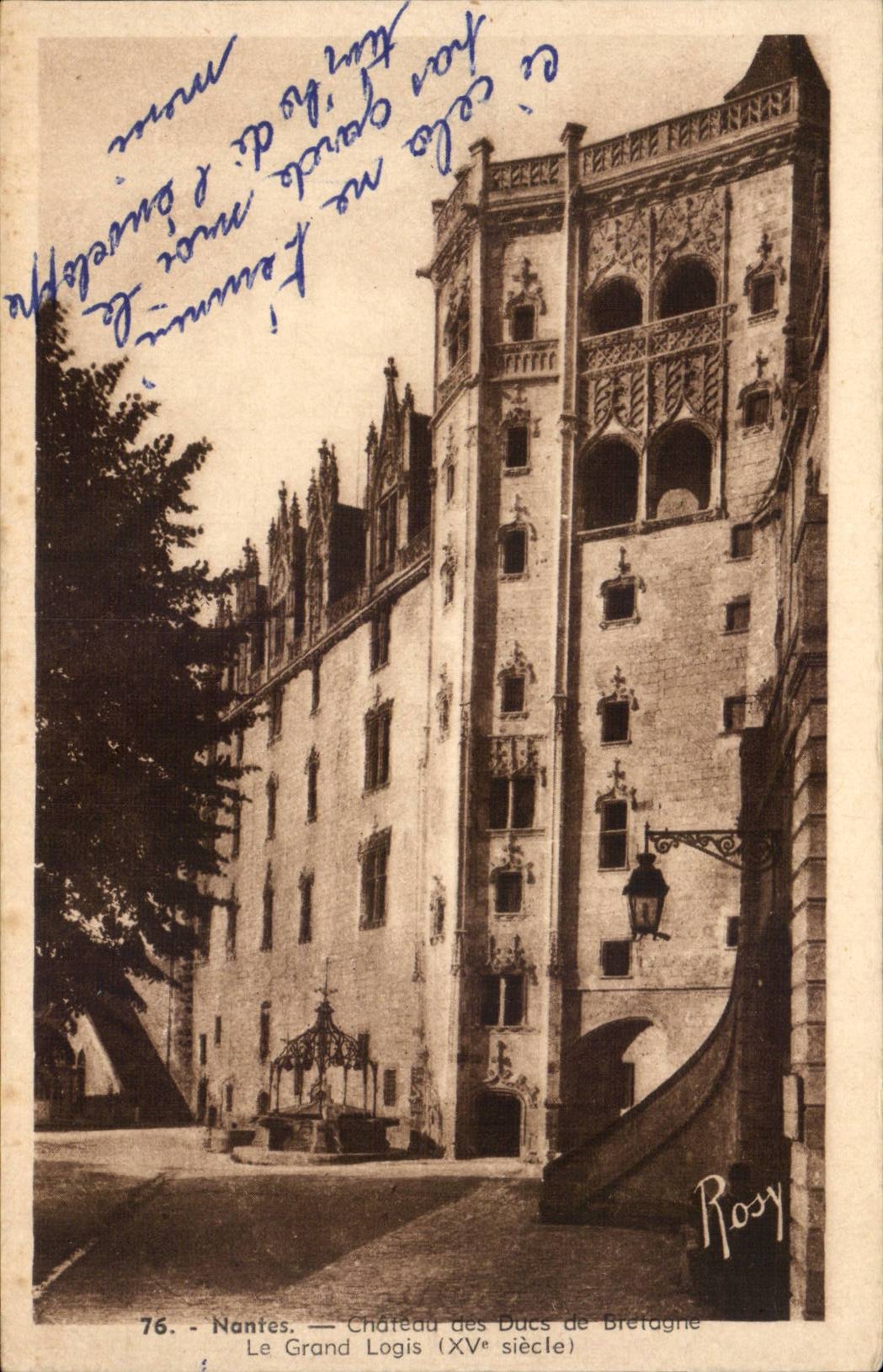 CPA Nantes Chateau des Ducs de Bretagne Le grand logis