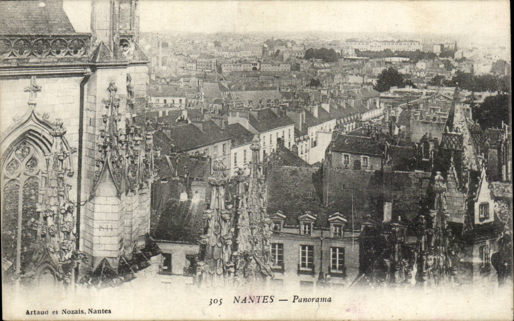 CPA Nantes Panorama