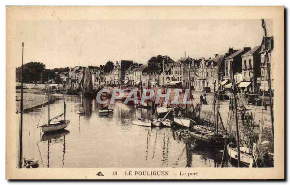 CPA Le Pouliguen Le port