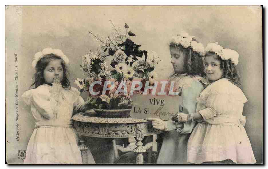 CPA Fantaisie Enfants