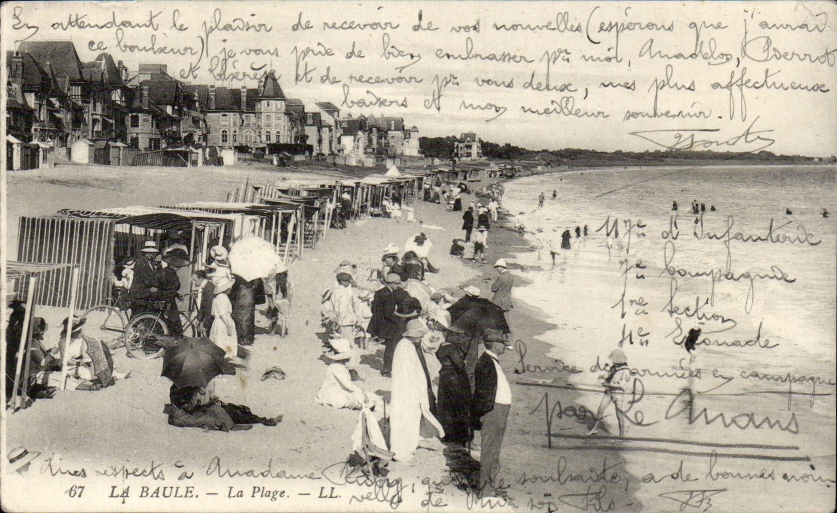 CPA La Baule La plage