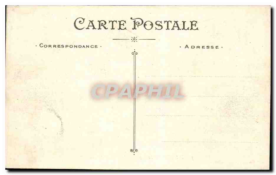 CPA Nantes Les cours et la colonne Louis XVI — Rückseite
